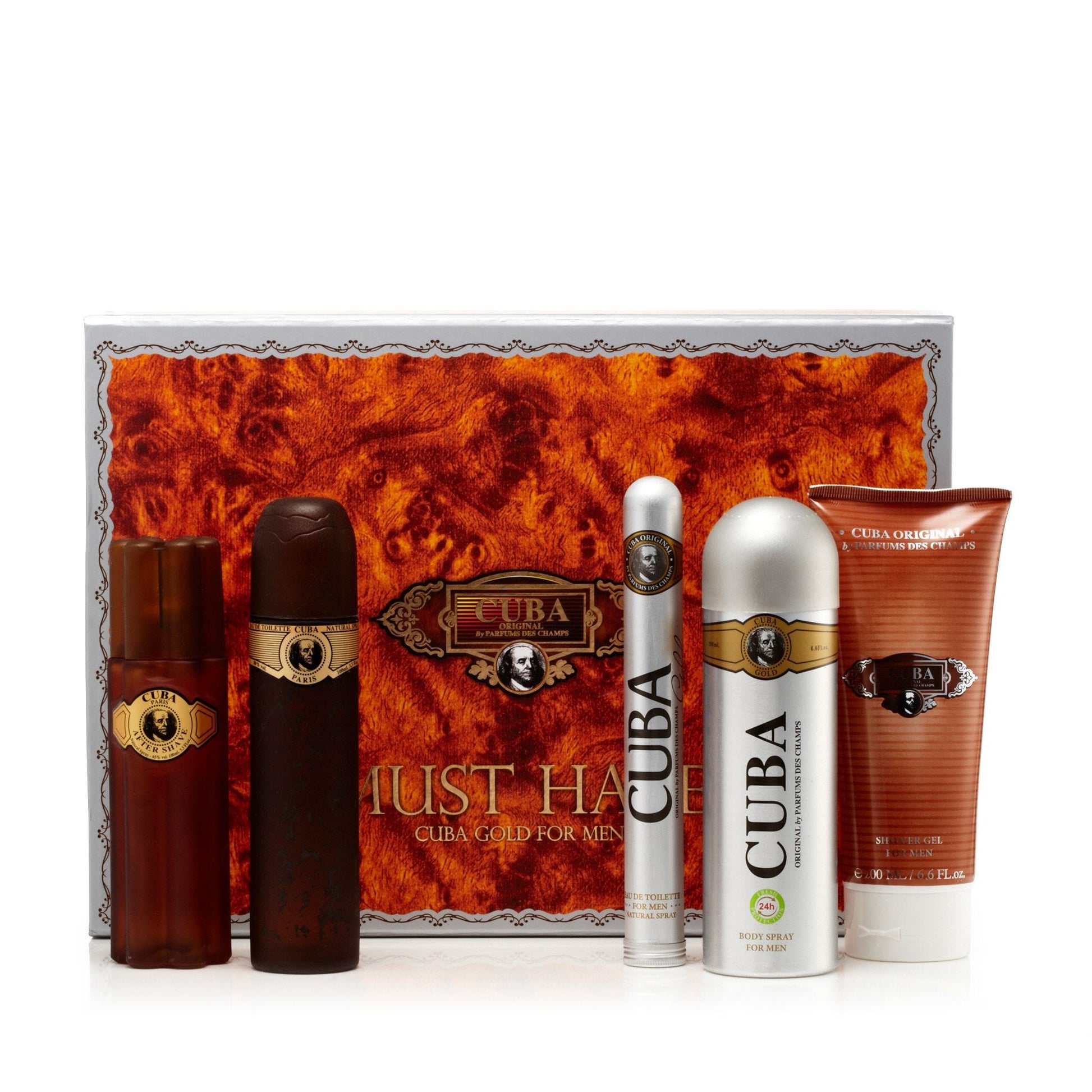 Must Have Gold Gift Set for Men by Cuba, Product image 1