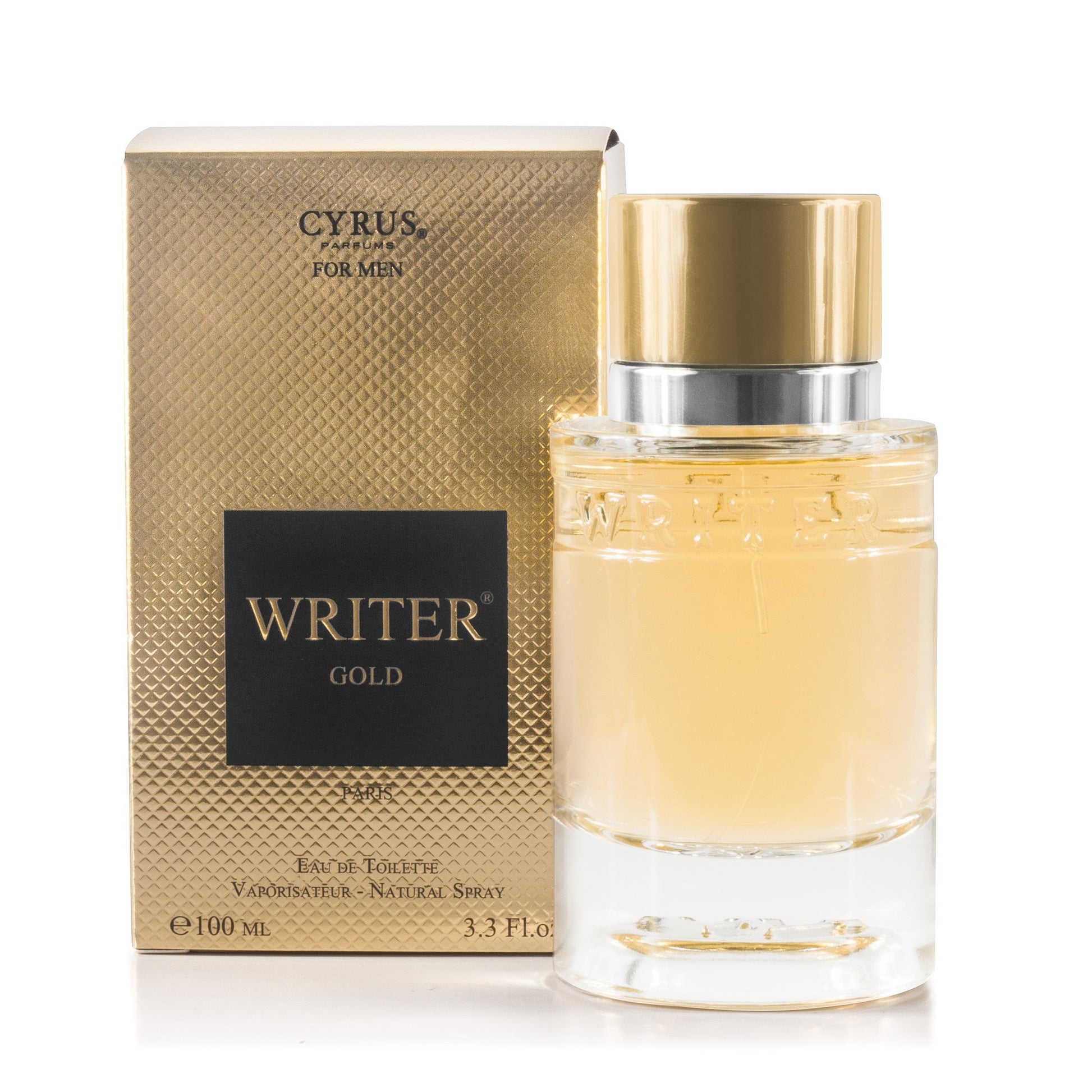 Writer Gold Eau de Toilette Spray for Men, Product image 1