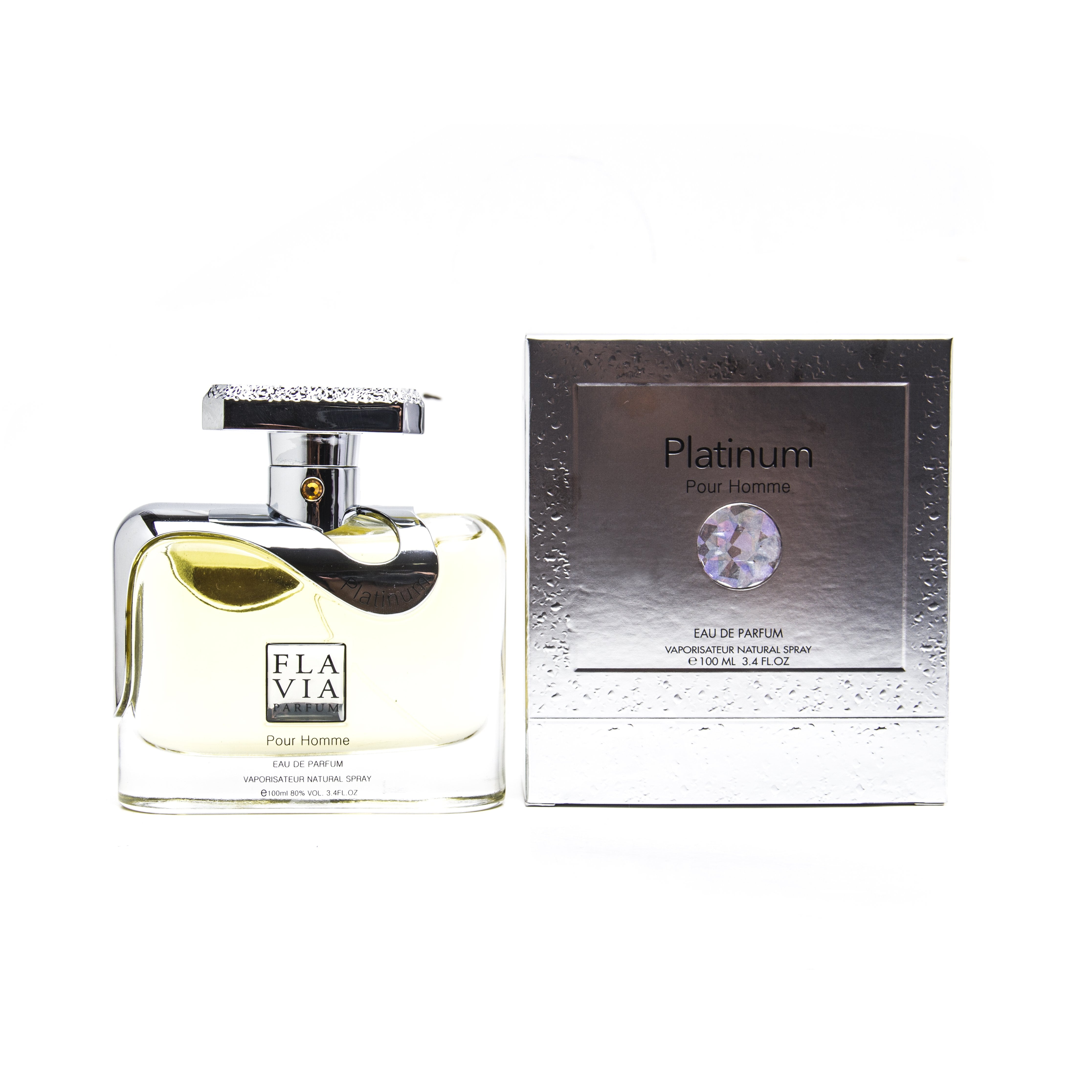 Flavia Men's Platinum EDP Spray 3.4 oz Fragrances 6294015106169 -  Fragrances & Beauty, Platinum - Jomashop