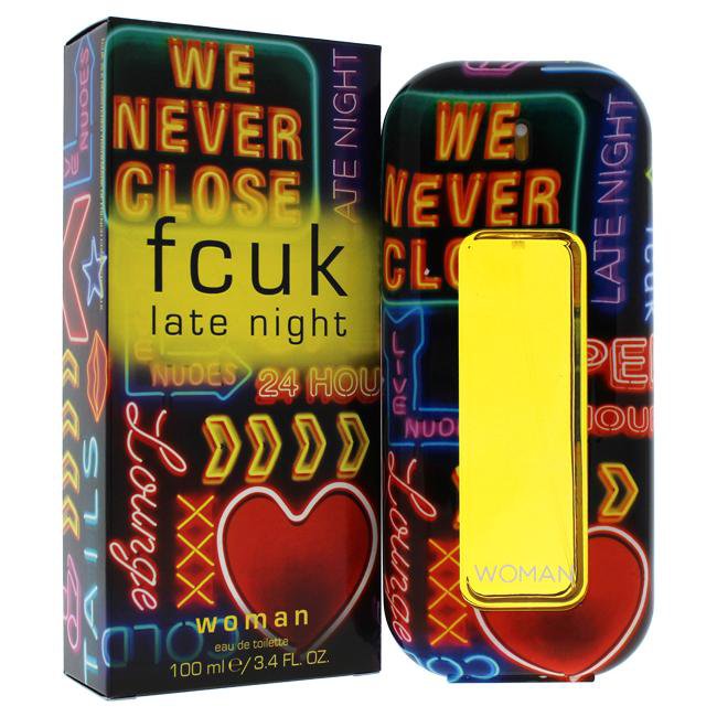 FCUK LATE NIGHT BY FRENCH CONNECTION UK FOR WOMEN -  Eau De Toilette SPRAY
