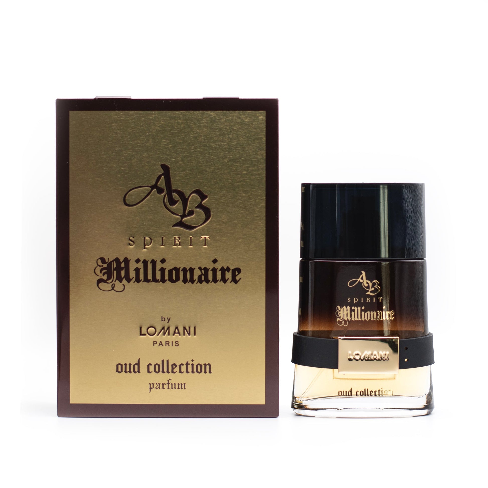 AB Spirit Millionaire Oud Collection Eau De Parfum Spray for Men by Lomani, Product image 1