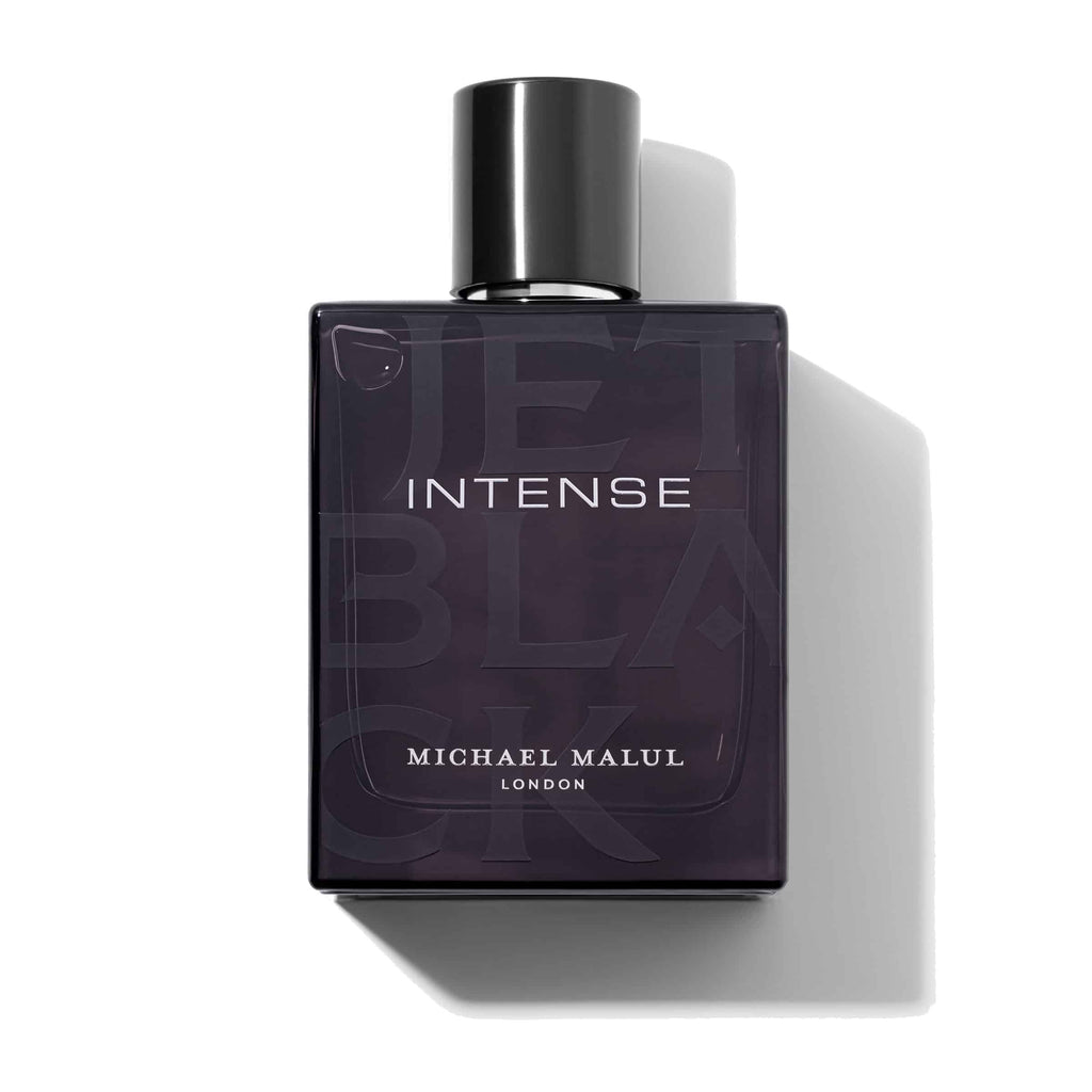 Jet Black Intense Eau De Parfum Spray for Men by Michael Malul 3.4 oz