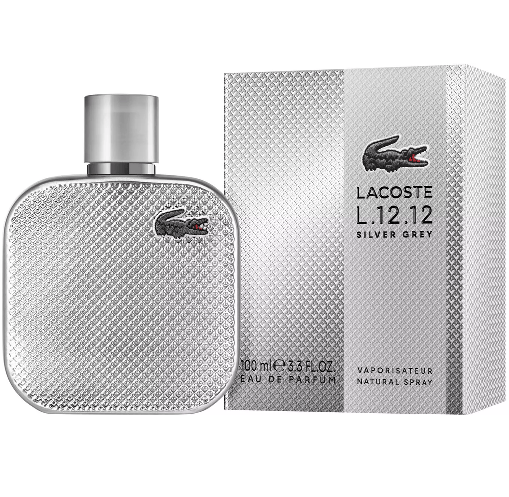 L.12.12. Silver Grey Eau de Parfum 3.4 oz.