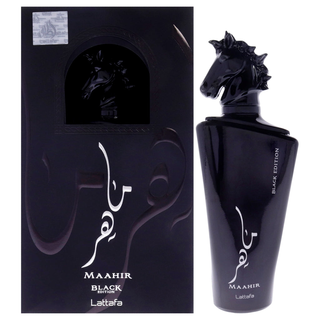 Maahir Black Edition Eau de Parfum 3.4 oz.