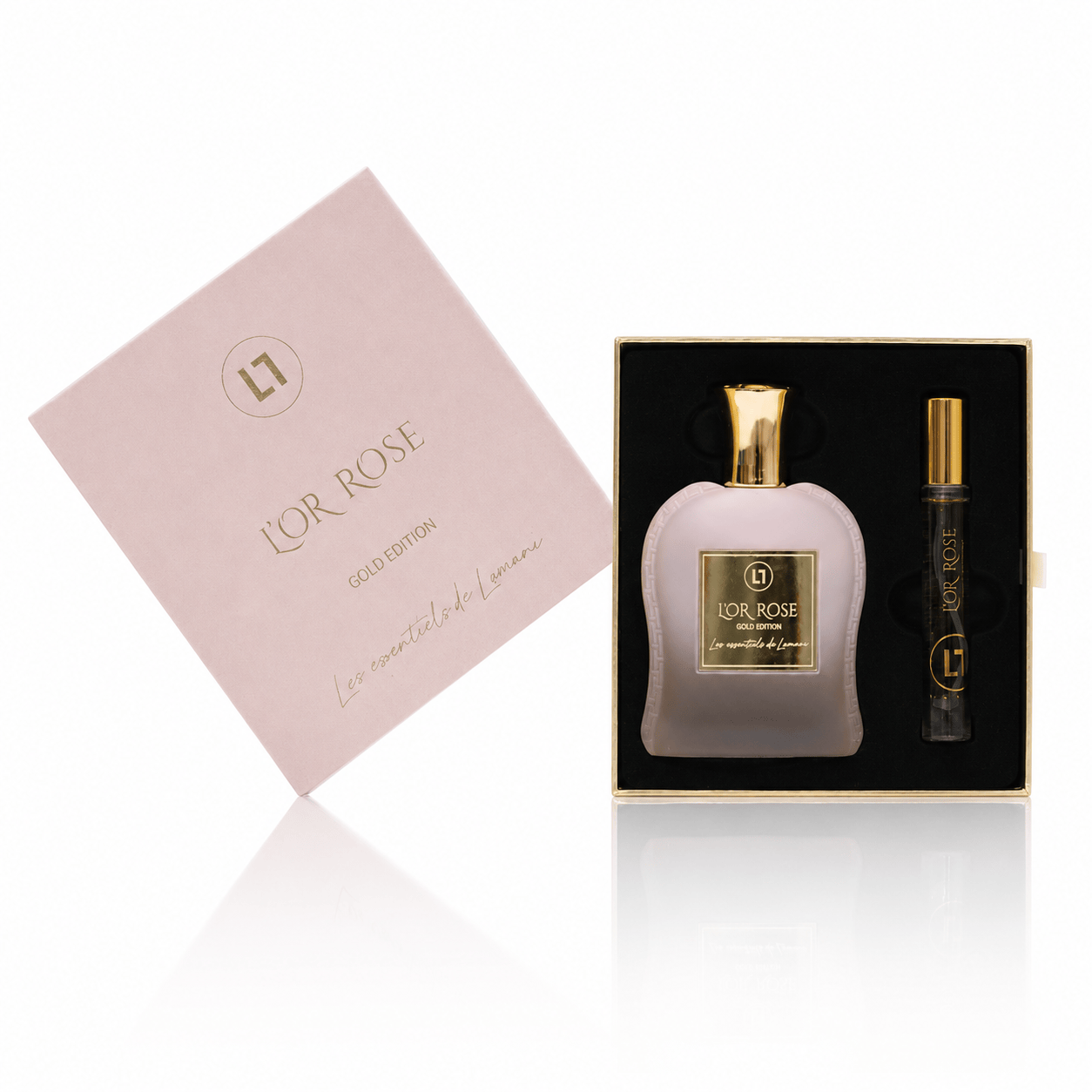 Les Essentiels de Lomani L'or Rose Gold Edition Gift Set, Product image 1