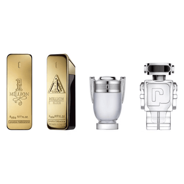 Invictus by Paco Rabanne and 1 Million by Paco Rabanne