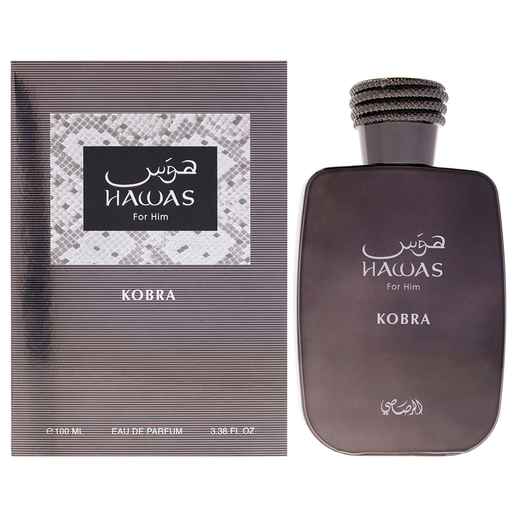 Hawas Kobra Ea de Parfum 3.4 oz.