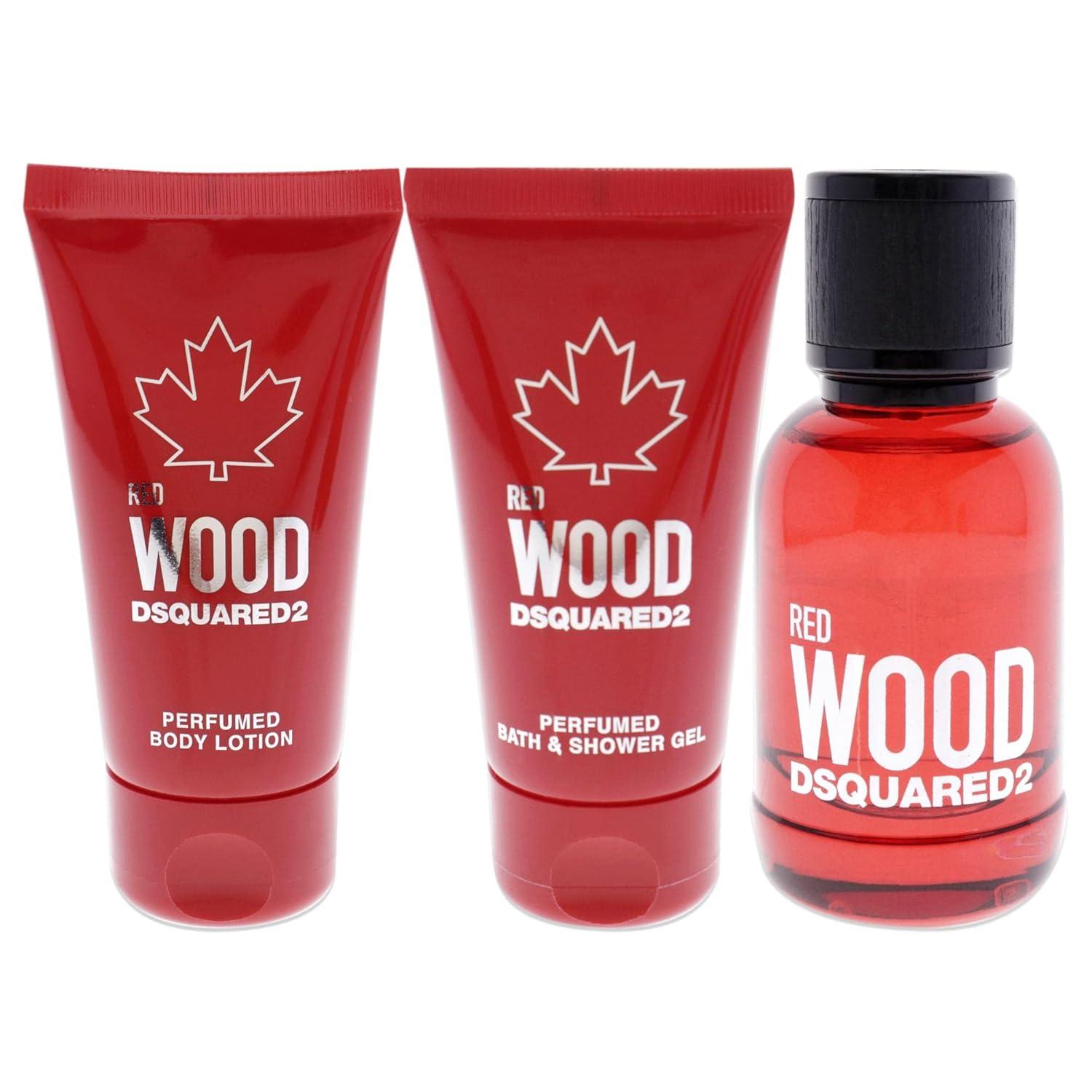 Red Wood 3 Piece Gift Set, Product image 1