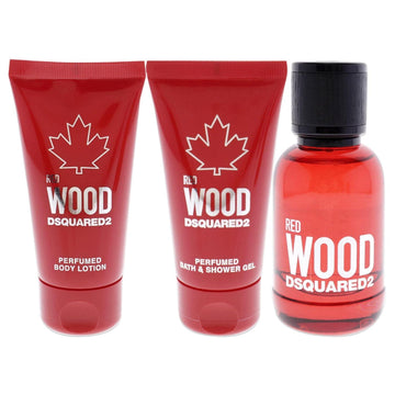 Red Wood 3 Piece Gift Set Featured image