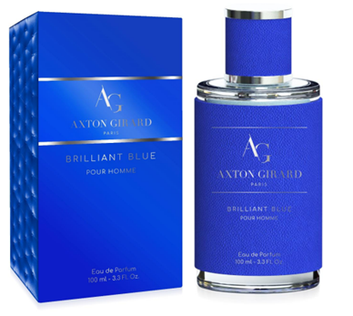 Brilliant Blue Eau De Parfum Spray for Men by Axton Girard
