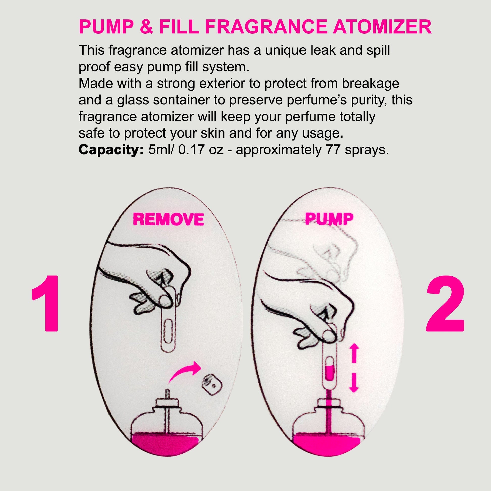 Pump and Fill Fragrance Atomizer by Flo, Product image 10