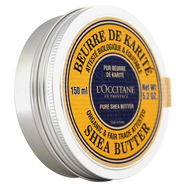 Organic Pure Shea Butter by LOccitane for Unisex - 5.2 oz Moisturizer, Product image 1