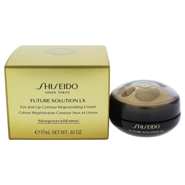 Future Solution LX Eye and Lip Contour Regenerating Cream by Shiseido for Unisex - 0.61 oz Cream