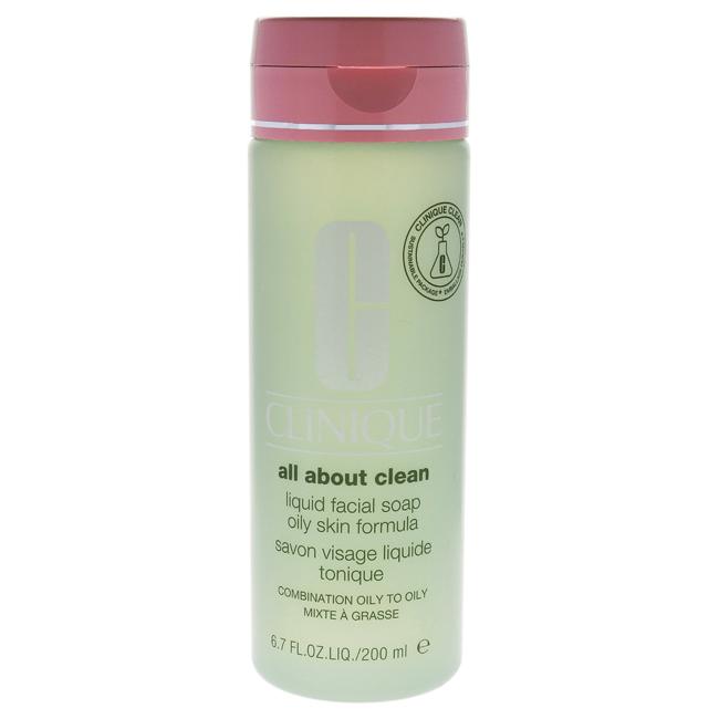 Liquid Facial Soap Oily Skin Formula by Clinique for Unisex - 6.7 oz Soap