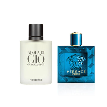 Acqua di Gio by Armani and Eros by Versace Featured image