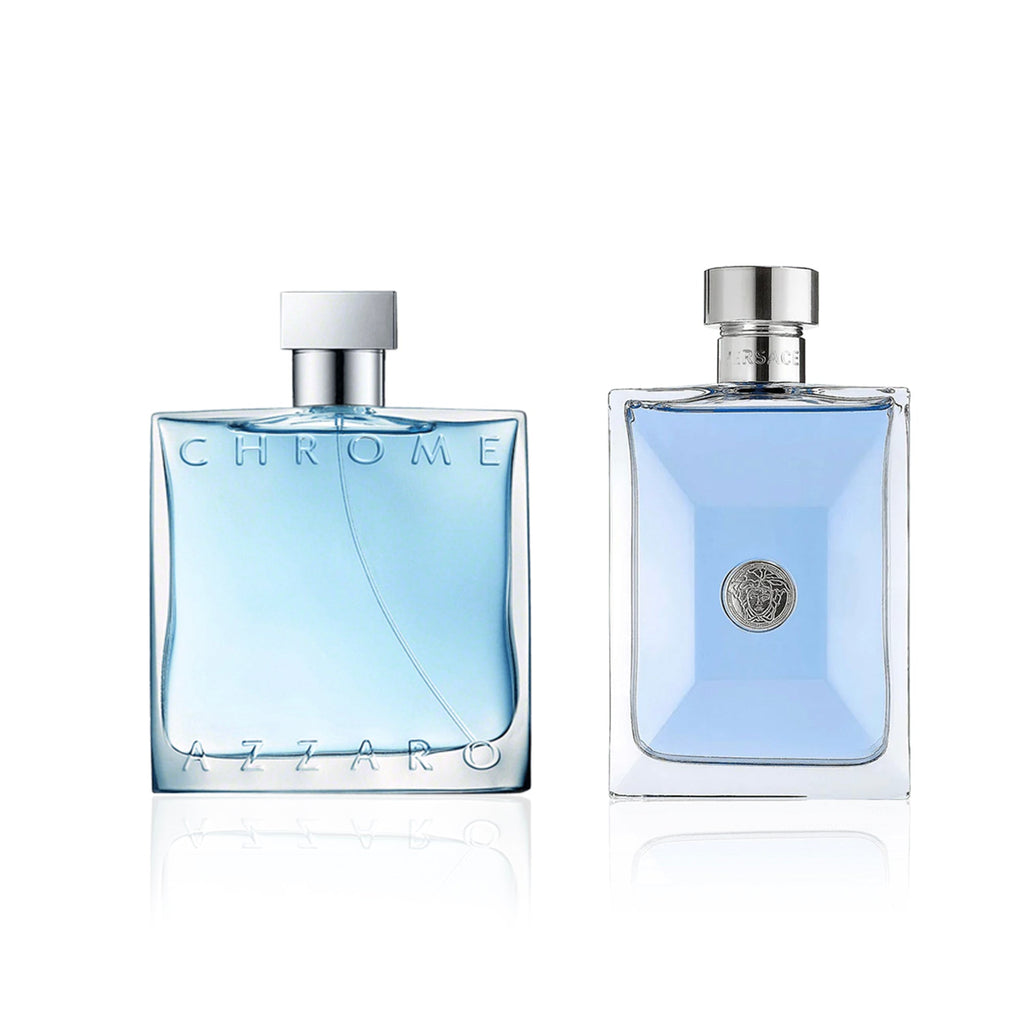 Chrome by Azzaro and Versace Pour Homme by Versace – Fragrance Outlet
