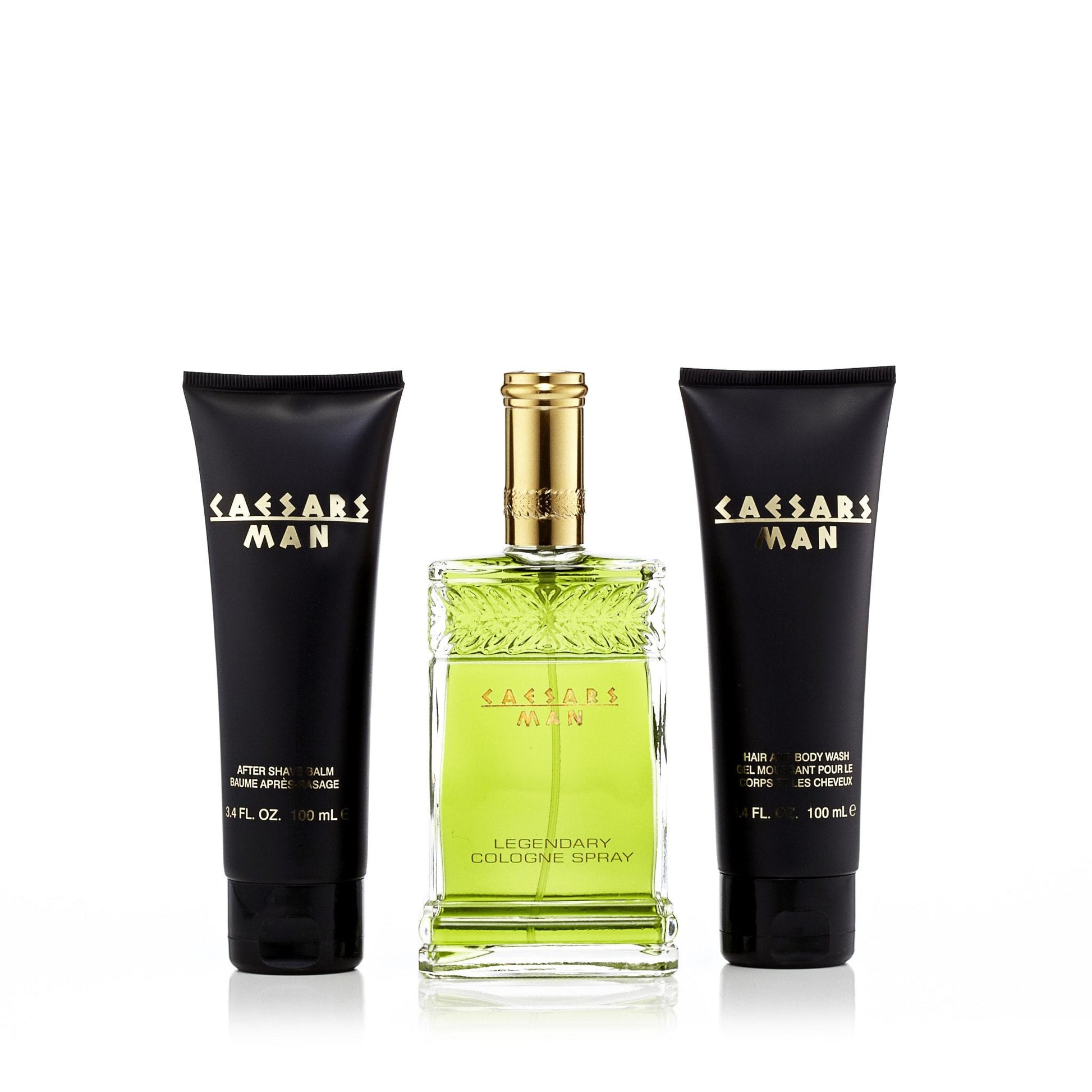 Man Set Cologne, After Shave and Body Wash for Men by Caesar's, Product image 1