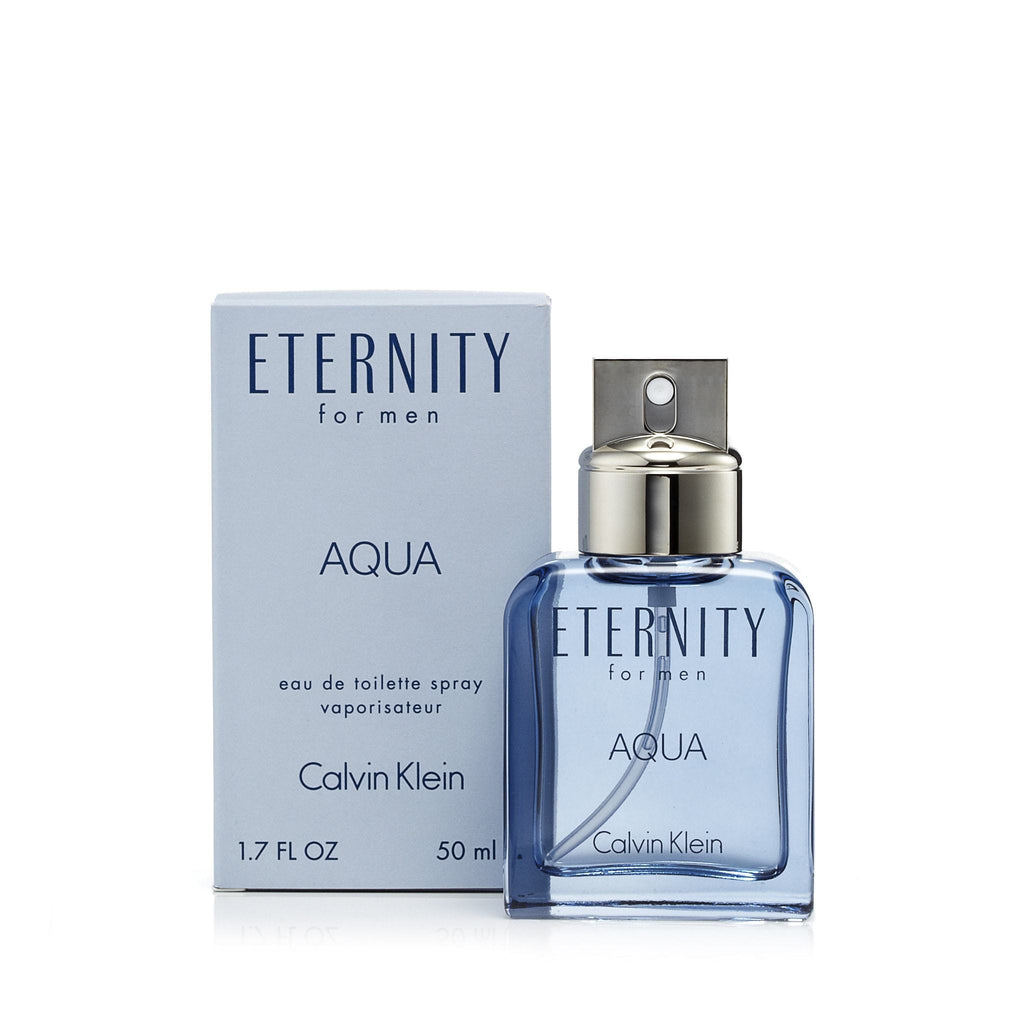 Eternity Aqua by Calvin Klein Eau de Toilette Spray 3.4 oz (Men)