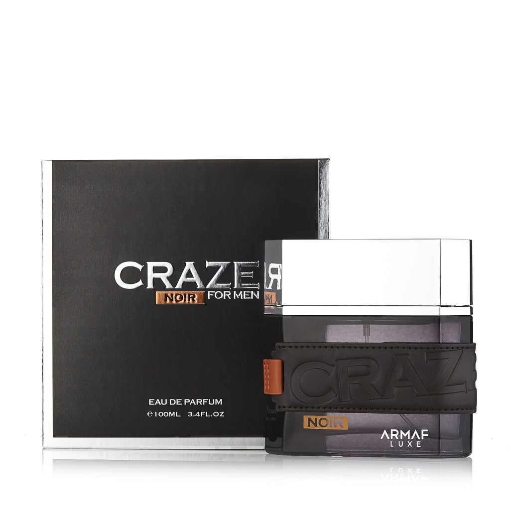 Craze Noir Eau de Parfum Spray for Men 3.4 oz.