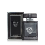 Rich Black Icon Eau de Toilette Spray for Men 3.0 oz