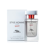 Style Homme Sport Eau de Toilette Spray for Men 3.4 oz.