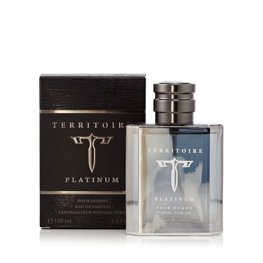 Territoire Platinum Eau de Parfum Spray for Men 3.4 oz.