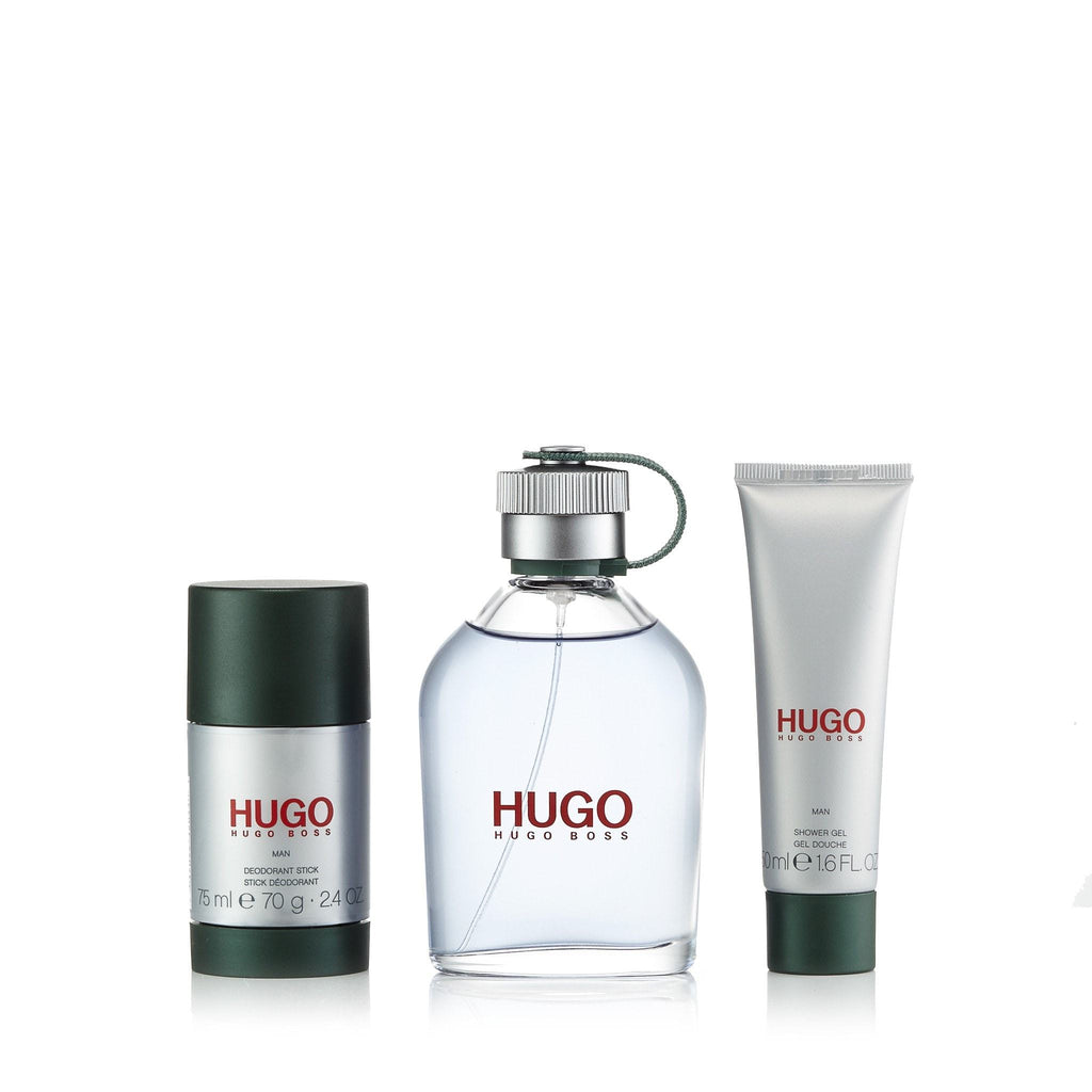 Hugo Green Set for Men by Hugo Boss 4.2 oz.