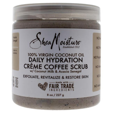 100 Percent Virgin Coconut Oil Daily Hydration Creme Coffee Scrub Featured image