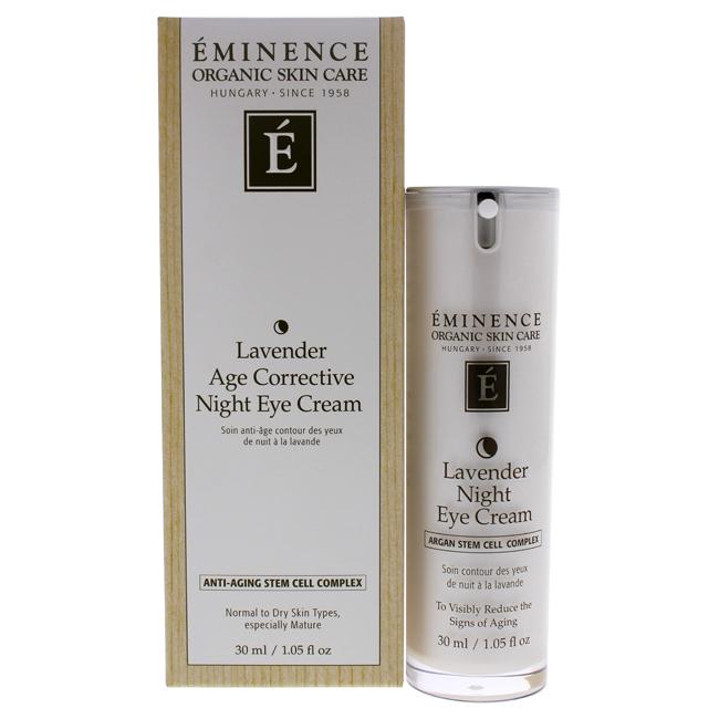 Lavender Age Corrective Night Eye Cream by Eminence for Unisex - 1.05 oz Cream