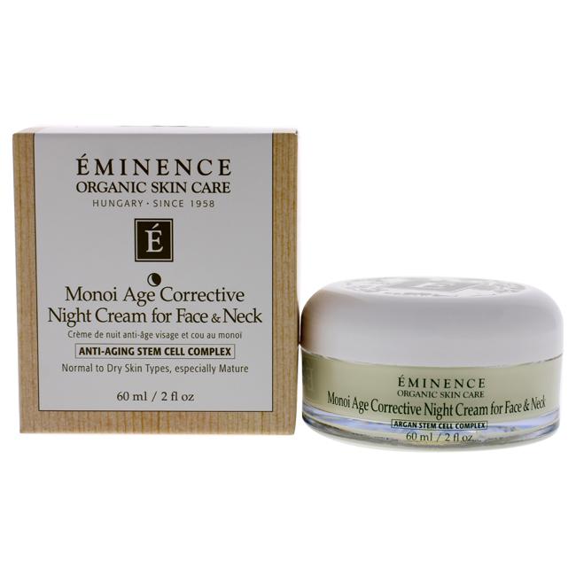 Monoi Age Corrective Night Cream for Face and Neck by Eminence for Unisex - 2 oz Cream, Product image 1