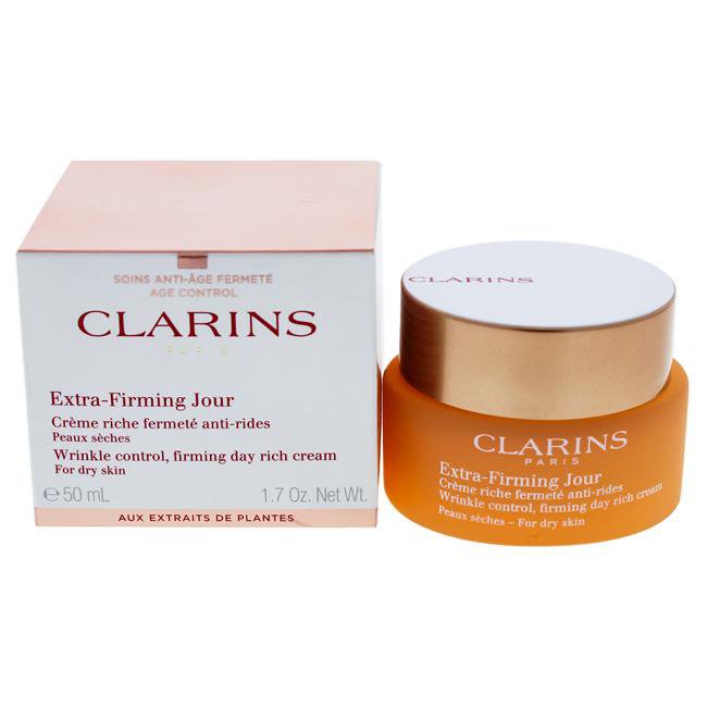 Extra-Firming Day Wrinkle Control Firming Rich Cream - Dry Skin by Clarins for Unisex - 1.7 oz Cream, Product image 1