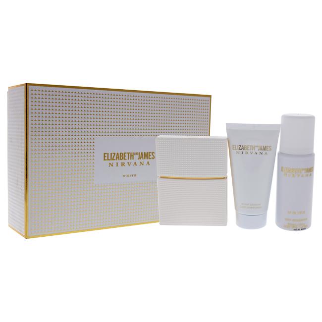 Nirvana White by Elizabeth and James for Women - 3 Pc Gift Set, Product image 1