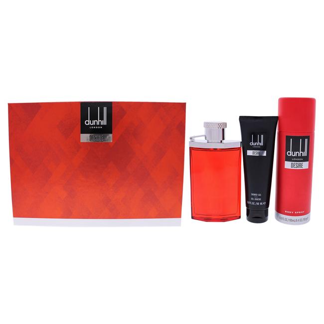 Desire Red London by Alfred Dunhill for Men - 3 Pc Gift Set, Product image 1
