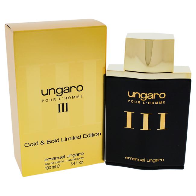 Ungaro III Gold and Bold by Emanuel Ungaro for Men - Limited Edition), Product image 1