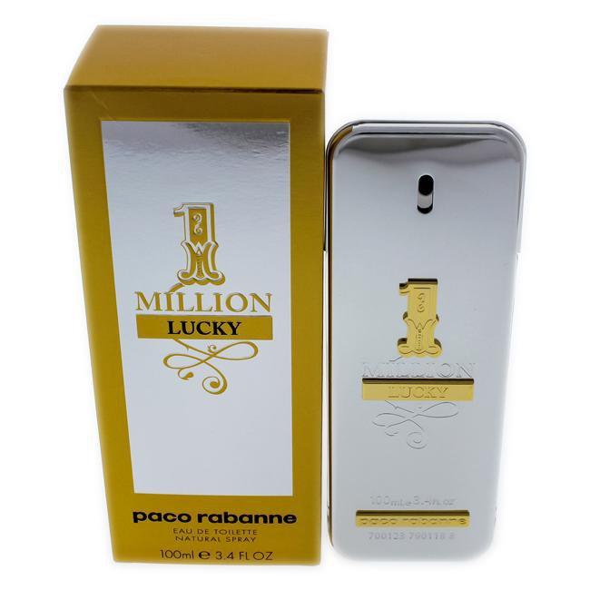 1 Million Lucky Eau de Toilette Spray for Men by Paco Rabanne