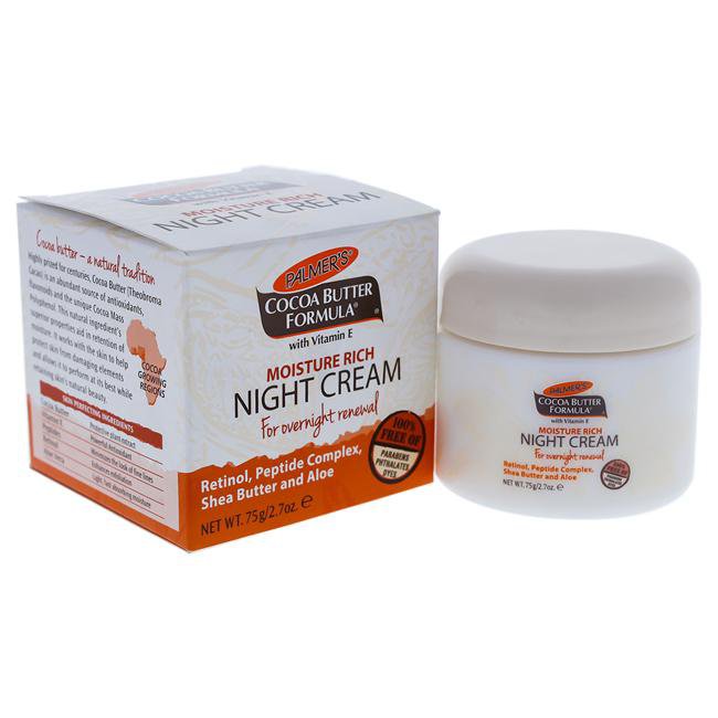 Cocoa Butter Moisture Rich Night Cream by Palmers for Unisex - 2.7 oz Cream, Product image 1