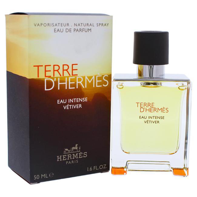 Terre DHermes Eau Intense Vetiver by Hermes for Men -  Eau de Parfum Spray