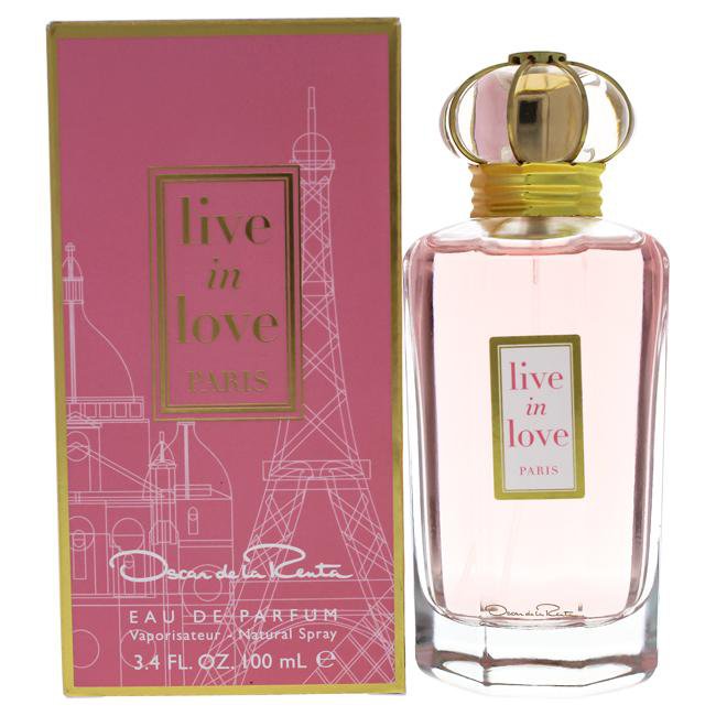 LIVE IN LOVE PARIS BY OSCAR DE LA RENTA FOR WOMEN -  Eau De Parfum SPRAY, Product image 1