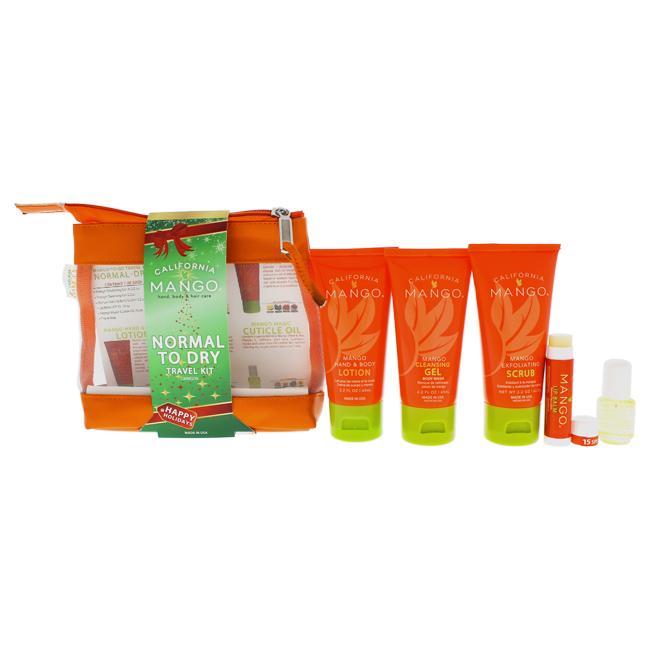 Mango to Go Travel Kit - Normal to Dry Skin by California Mango for Unisex - 6 Pc, Product image 1