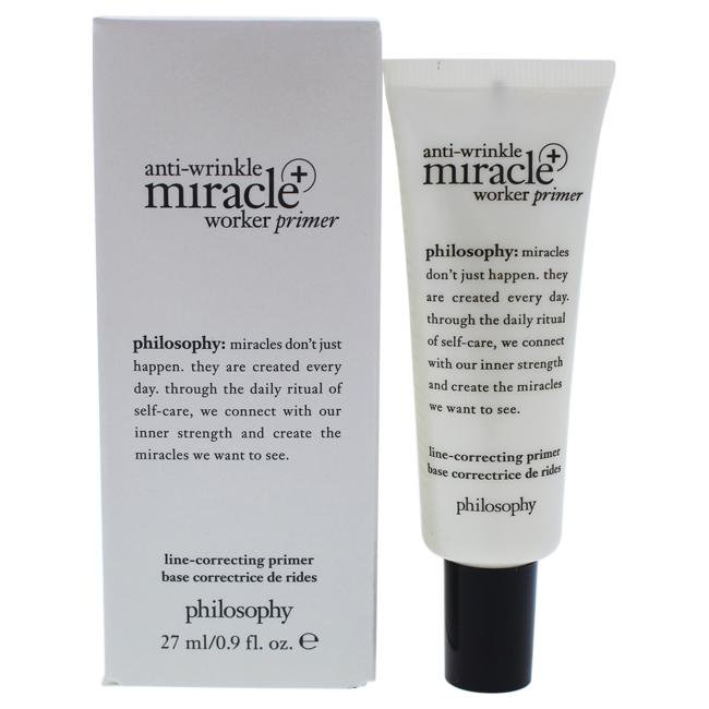 Anti-Wrinkle Miracle Worker Primer Plus Line-Correcting Primer by Philosophy for Women - 0.9 oz