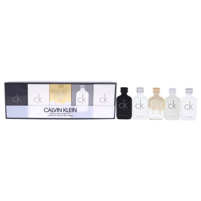 Calvin Klein Deluxe Travel Collection by Calvin Klein for Unisex - 5 Pc Gift Set, Product image 1