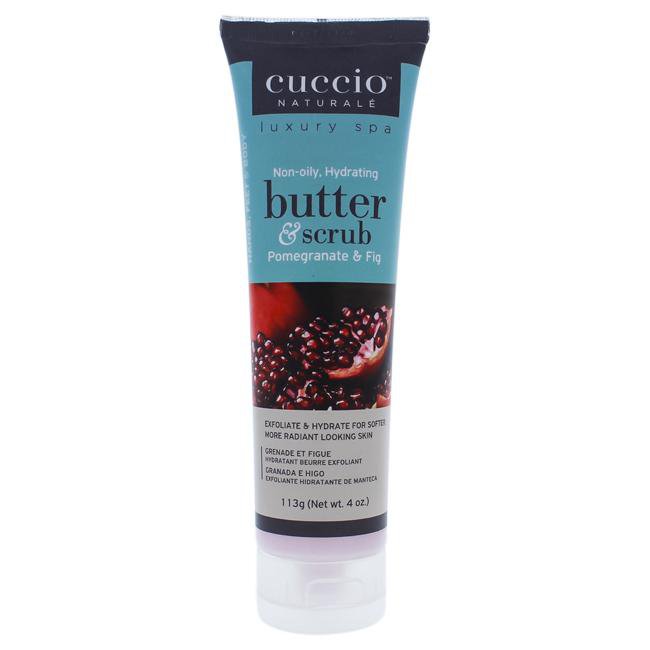 Butter and Scrub - Pomegranate and Fig by Cuccio for Unisex - 4 oz Scrub