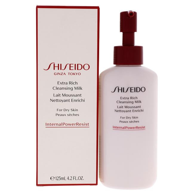 Extra Rich Cleansing Milk by Shiseido for Women - 4.2 oz Cleanser, Product image 1