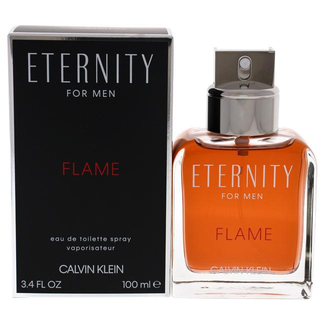 Eternity Flame by Calvin Klein for Men - Eau De Toilette Spray