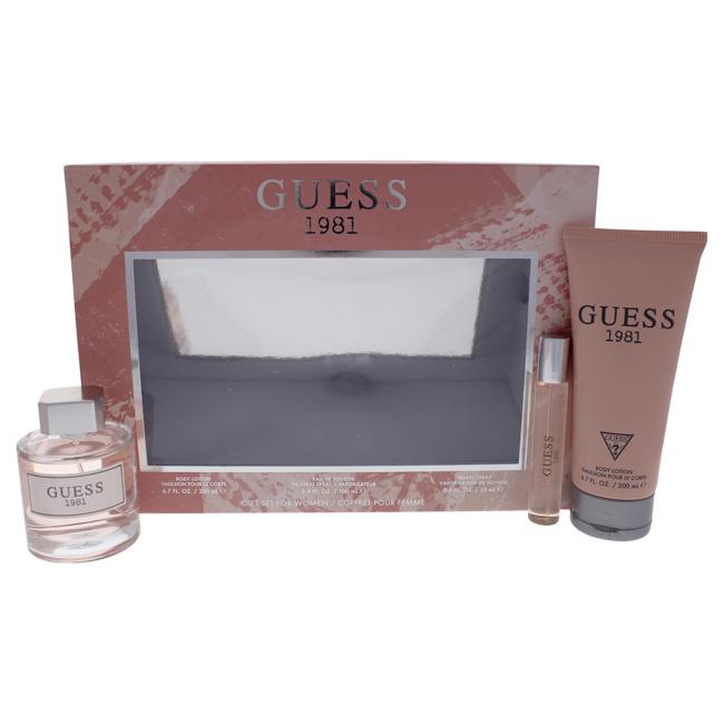 Guess 1981 by Guess for Women - 3 Pc Gift Set, Product image 1
