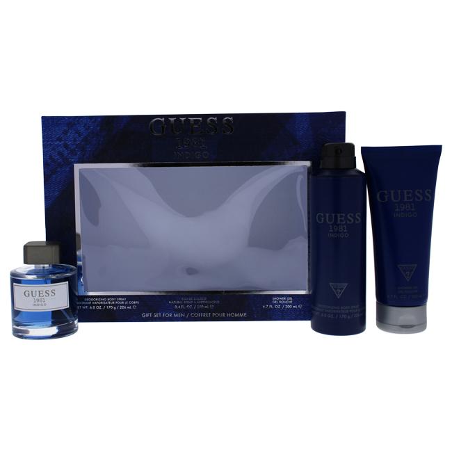 Guess 1981 Indigo by Guess for Men - 3 Pc Gift Set, Product image 1