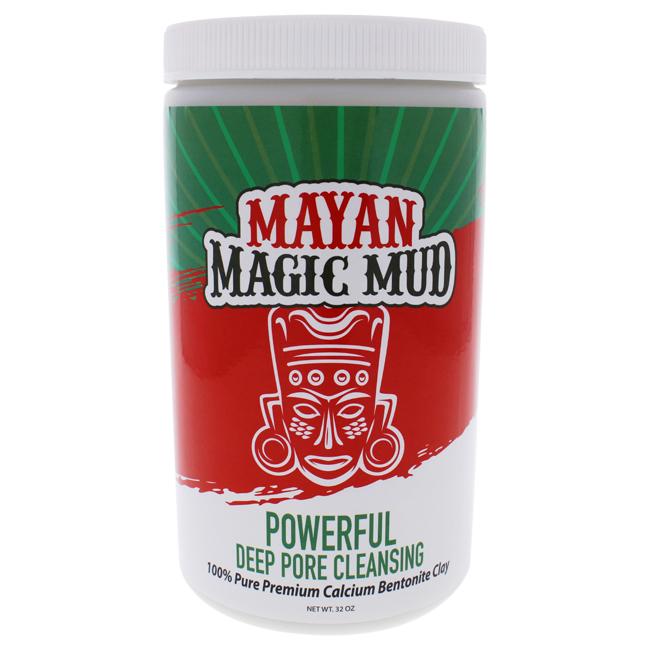 Powerful Deep Pore Cleansing Clay by Mayan Magic Mud for Unisex - 32 oz Cleanser