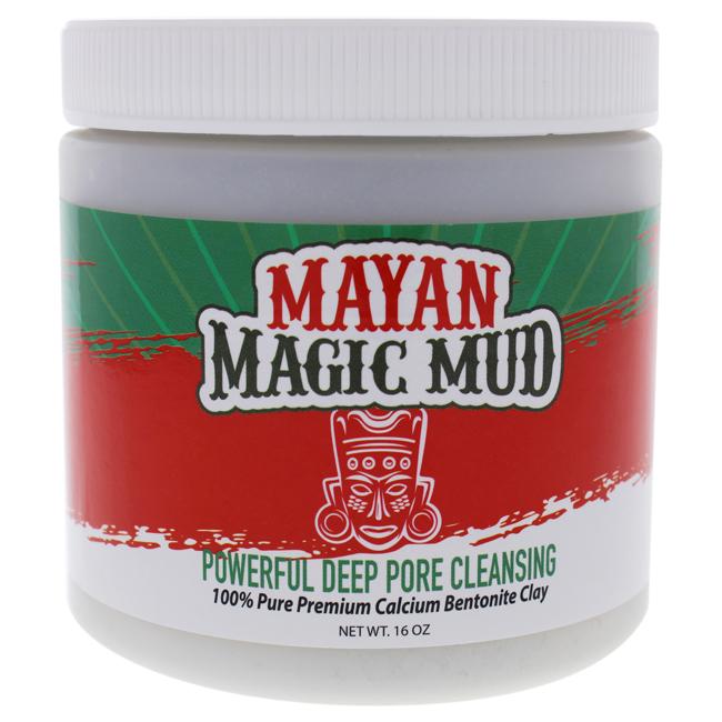 Powerful Deep Pore Cleansing Clay by Mayan Magic Mud for Unisex - 16 oz Cleanser