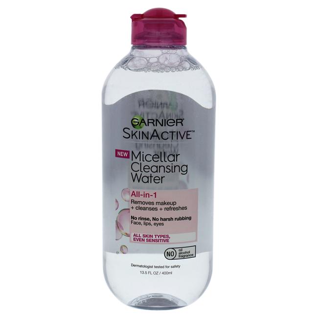 Micellar Cleansing Water All-In-1 by Garnier for Women - 13.5 oz Cleanser, Product image 1