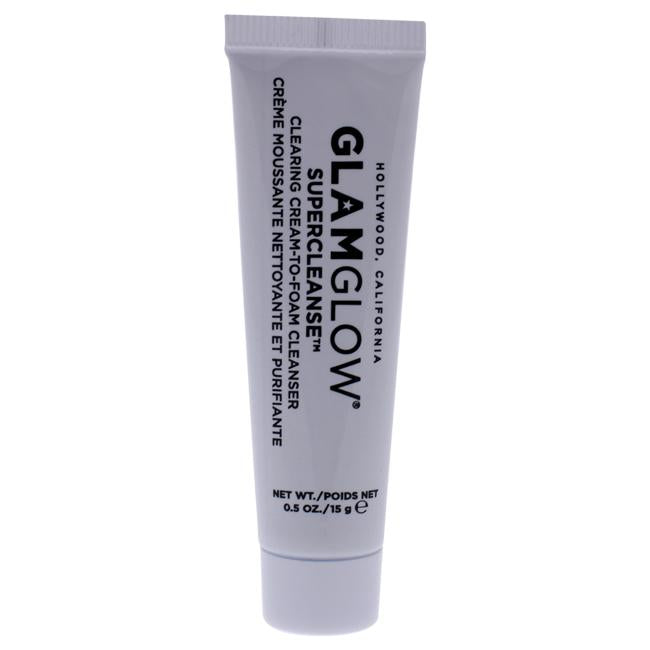 Supercleanse Clearing Cream-to-Foam Cleanser by Glamglow for Unisex - 0.5 oz Cleanser